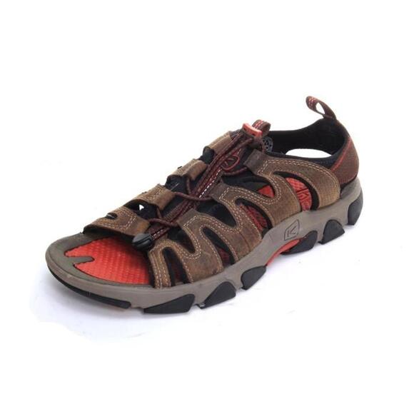 KEEN Other - KEEN SANDALS shoes slip on mens leather hiking beach sz 8 eur 40. 5